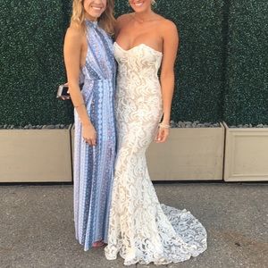 Lulus multicolored maxi dress